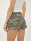 Boyfriend Mid Rise Camo Shorts image number 3