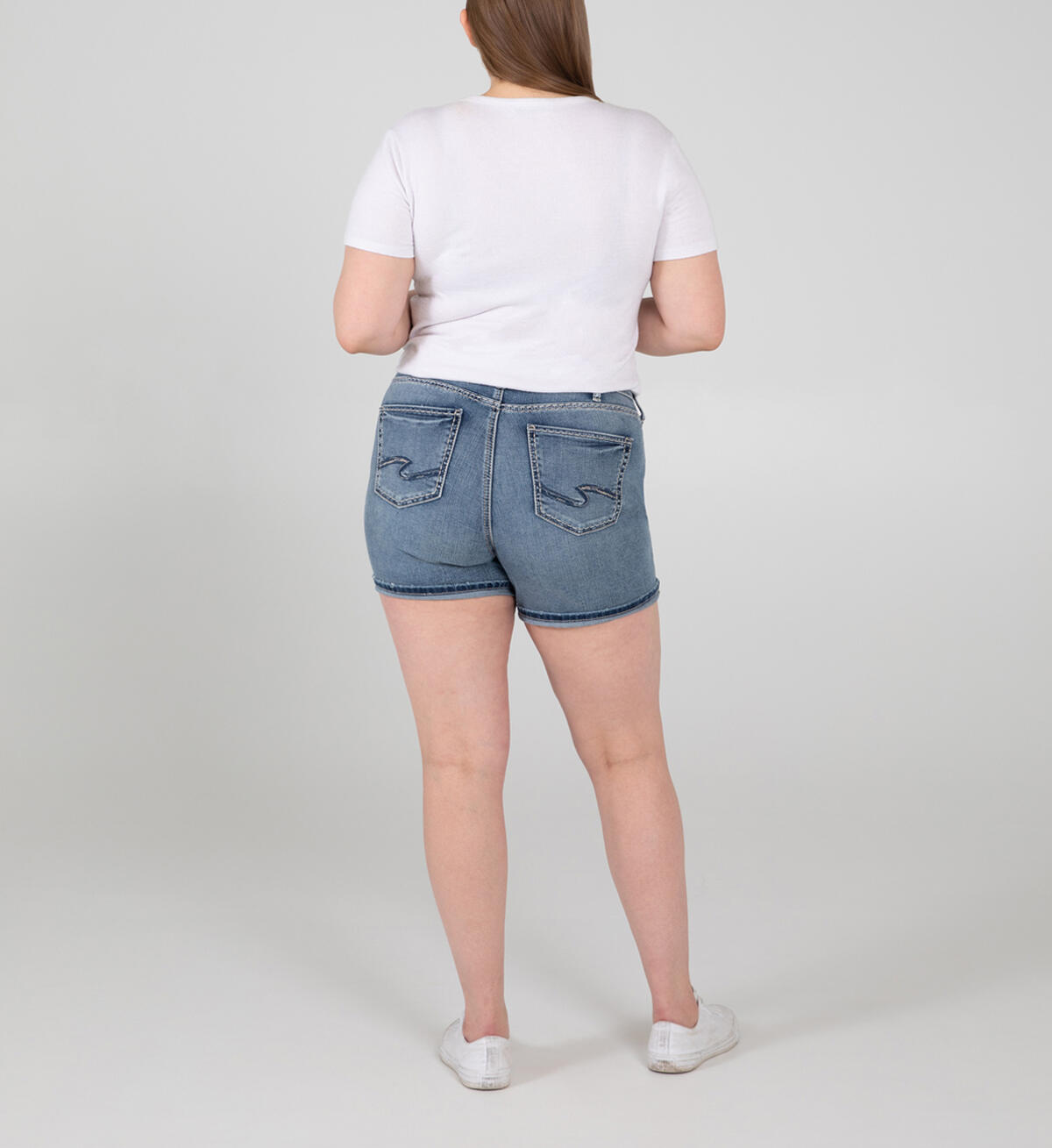 Avery High Rise Short Plus Size - Eco-Friendly Fabric, , hi-res image number 1