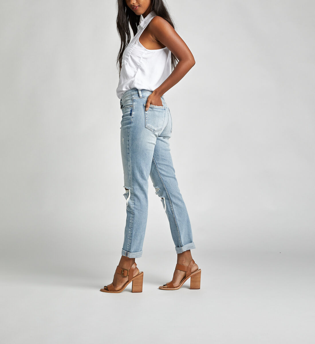 Silver not your online boyfriend's jeans