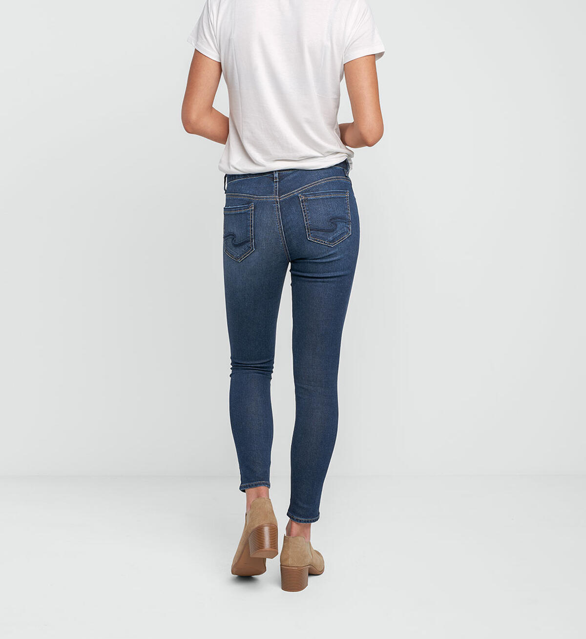 Slip-on Ankle Legging Rinse Wash, , hi-res image number 1