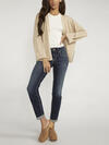 Boyfriend Mid Rise Slim Leg Jeans, Indigo, hi-res image number 0