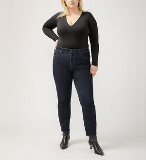 Isbister High Rise Straight Leg Jeans Plus Size
