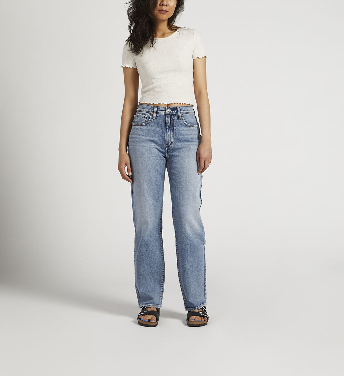 Discount silver clearance jeans online