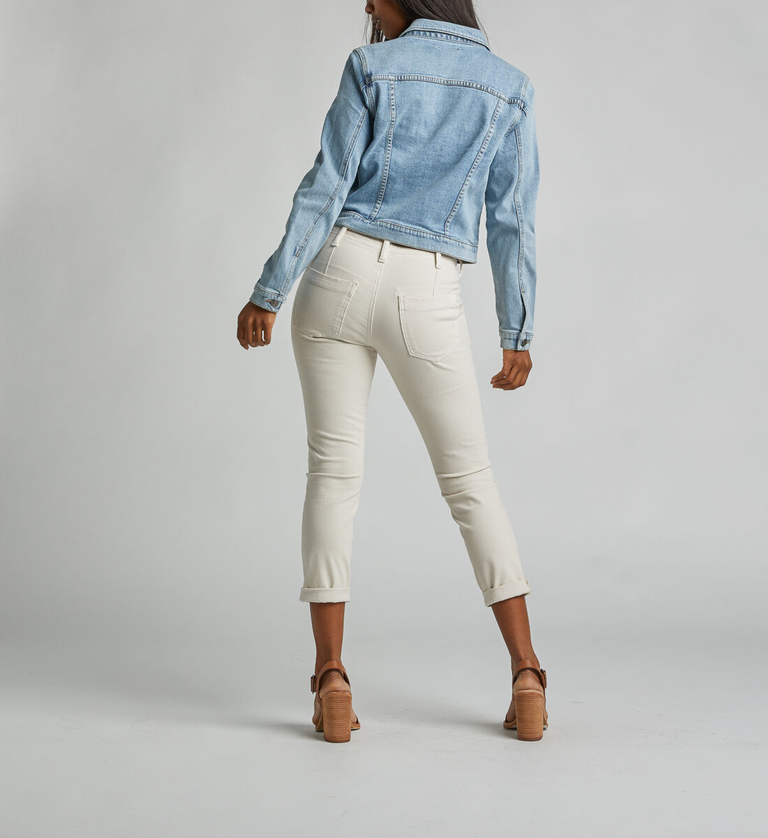 Buy Sedona Slanted-Yoke Denim Jacket for USD 79.00 | Silver Jeans 
