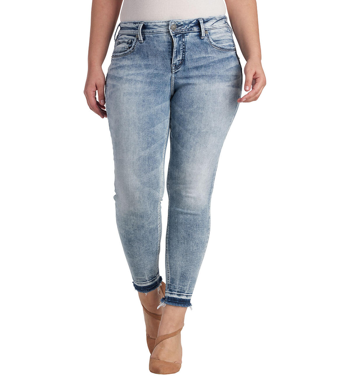 Avery  Ankle Skinny Light Wash, , hi-res image number 0