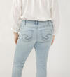 Girlfriend Mid Rise Slim Leg Jeans Plus Size, , hi-res image number 4