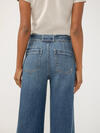 Highly Desirable High Rise Belted Ultra Wide Leg Jeans, , hi-res image number 3