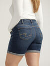 Boyfriend Mid Rise Shorts Plus Size image number 3