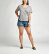 Elyse Mid-Rise Curvy Relaxed Short, , hi-res image number 3
