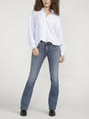 Suki Mid Rise Slim Bootcut Jeans, Indigo, hi-res image number 0