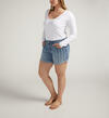 Boyfriend Mid Rise Americana Short Plus Size, , hi-res image number 2