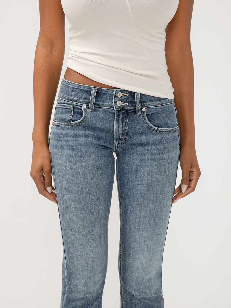Buy Britt Low Rise Bootcut Luxe Stretch Jeans for USD 33.00