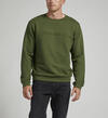 Mens Crewneck Sweatshirt, Olive, hi-res image number 2