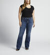 Elyse Mid Rise Slim Bootcut Jeans Plus Size, , hi-res image number 0