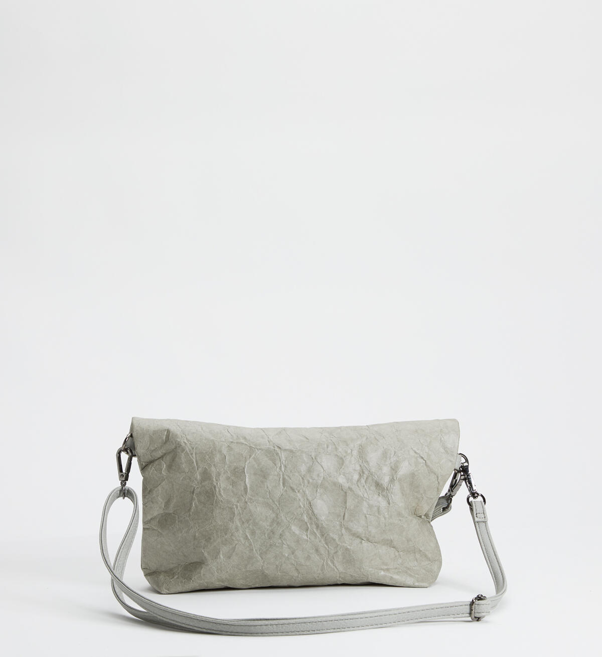 Recycled Paper Convertible Crossbody, Grey, hi-res image number 1
