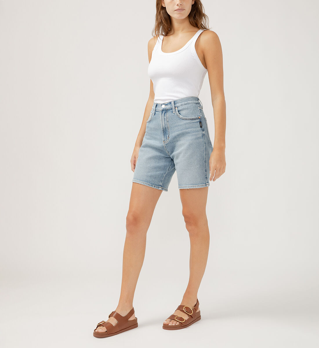 パンツ S garter denim shorts Theredthread THEREDTHREAD / ザレッドスレッド】S garter denim shorts