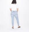Aiko Mid Rise Ankle Skinny Jeans Plus Size Final Sale, , hi-res image number 1