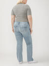 Suki Mid Rise Slim Bootcut Jeans Plus Size image number 1