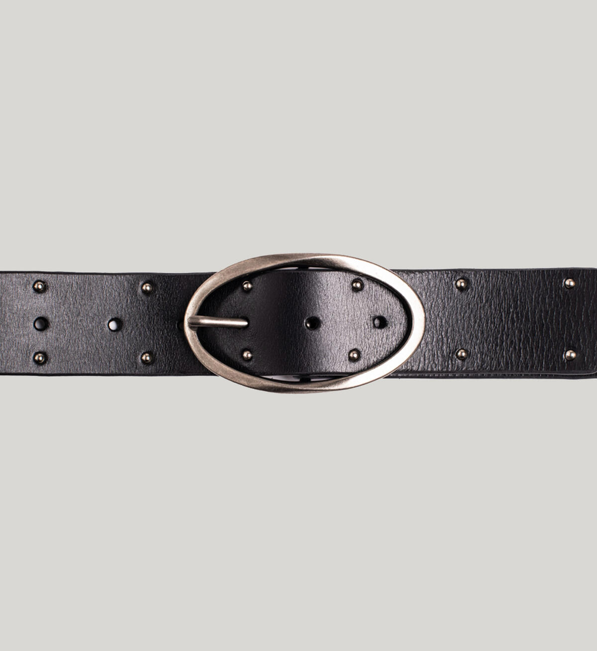 Women's Genuine Leather Studded Belt, , hi-res image number 1