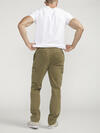 Pull-On Cargo Essential Twill Pant, Olive, hi-res image number 1