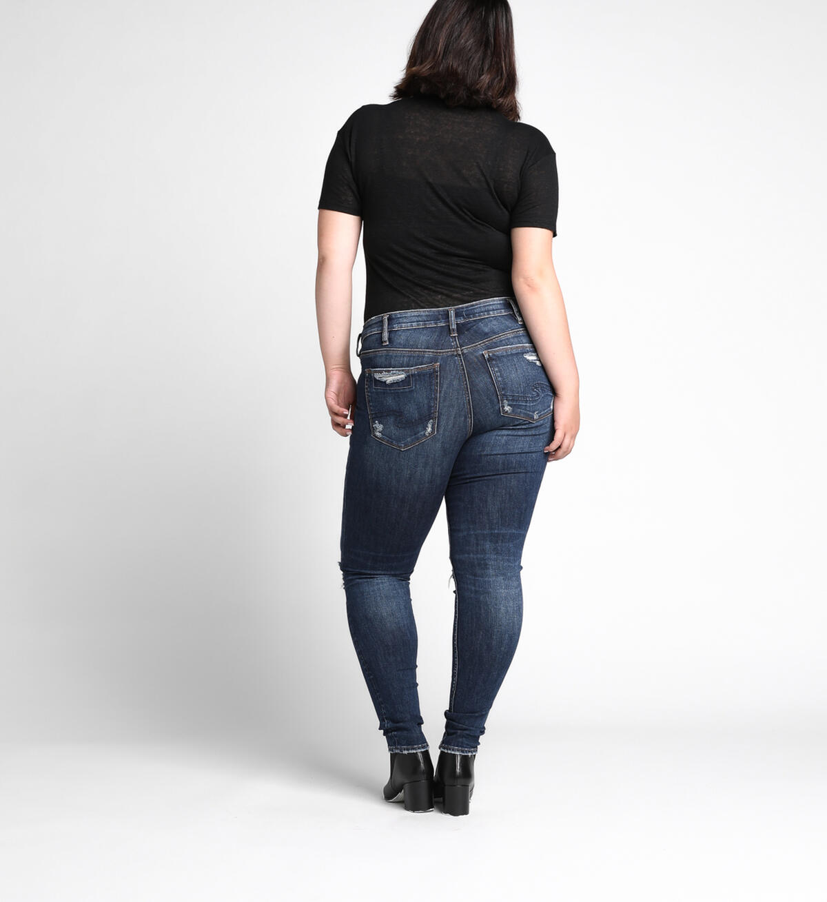 Suki Mid Rise Skinny Leg Jeans Plus Size Final Sale, , hi-res image number 1