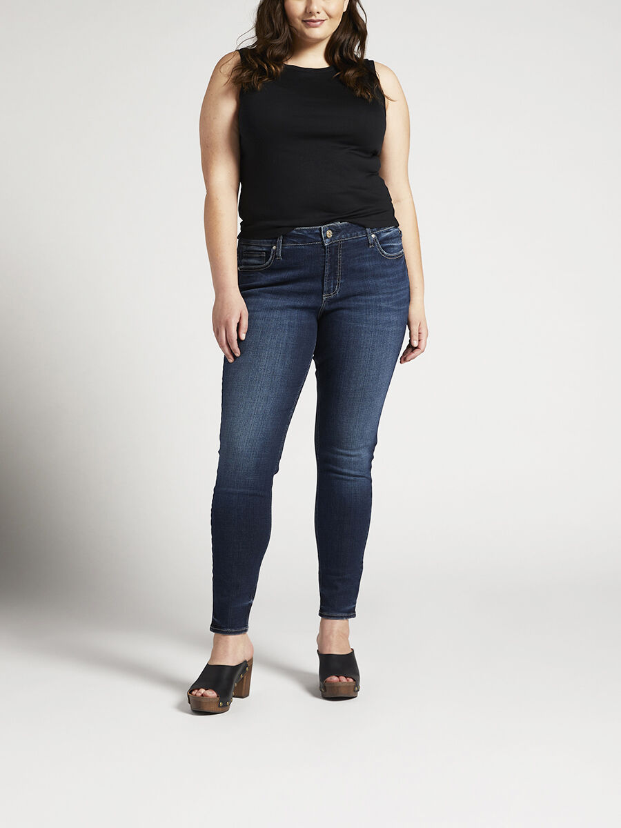 Women's Plus Size Skinny Jeans and Slim 