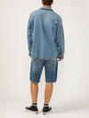 Men's Denim Shirt Jacket, , hi-res image number 1
