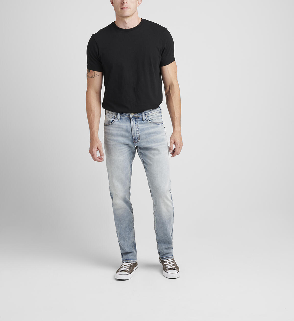 Eddie Relaxed Fit Tapered Leg Jeans, , hi-res image number 0