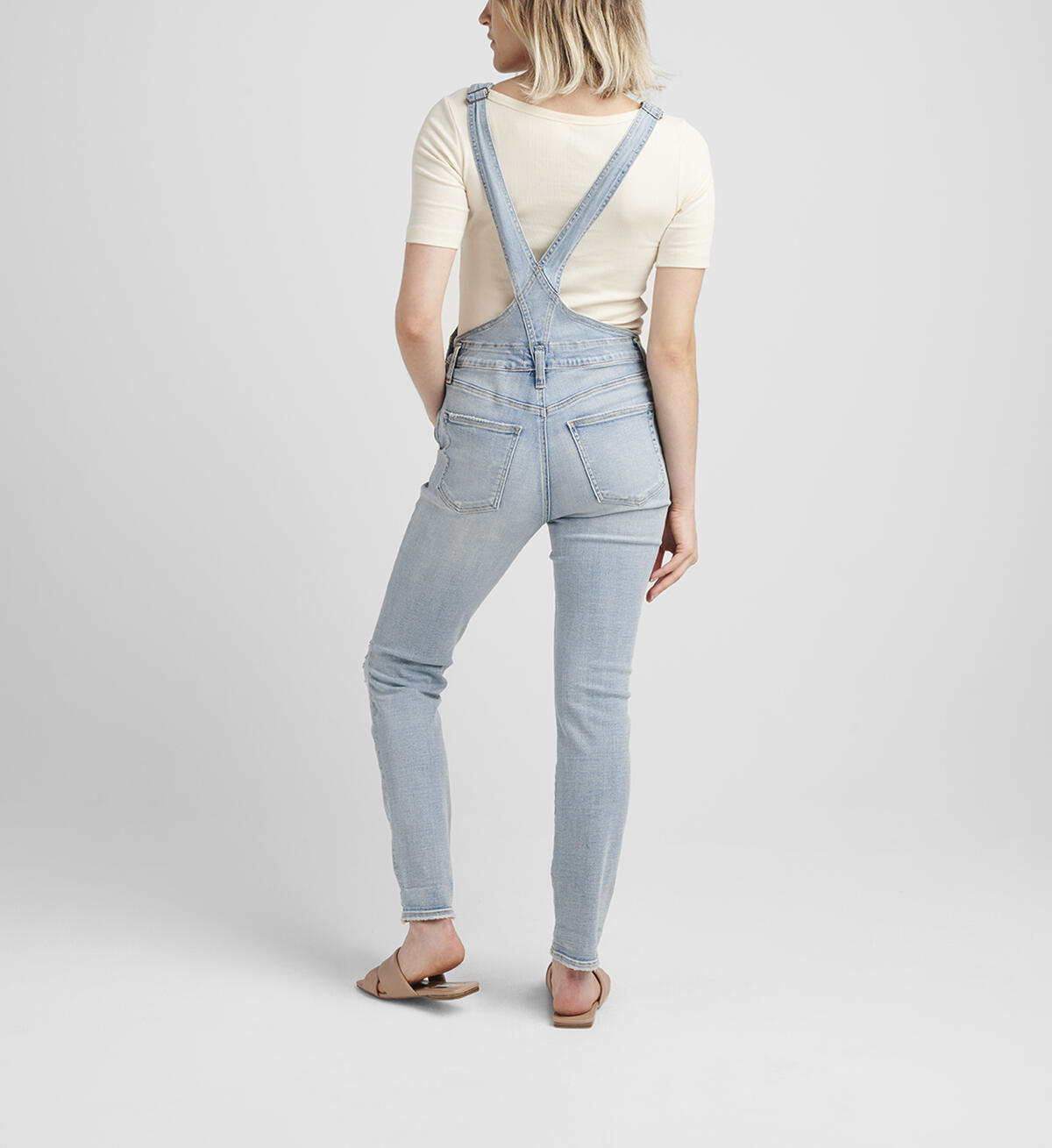 Skinny Leg Overalls, , hi-res image number 1