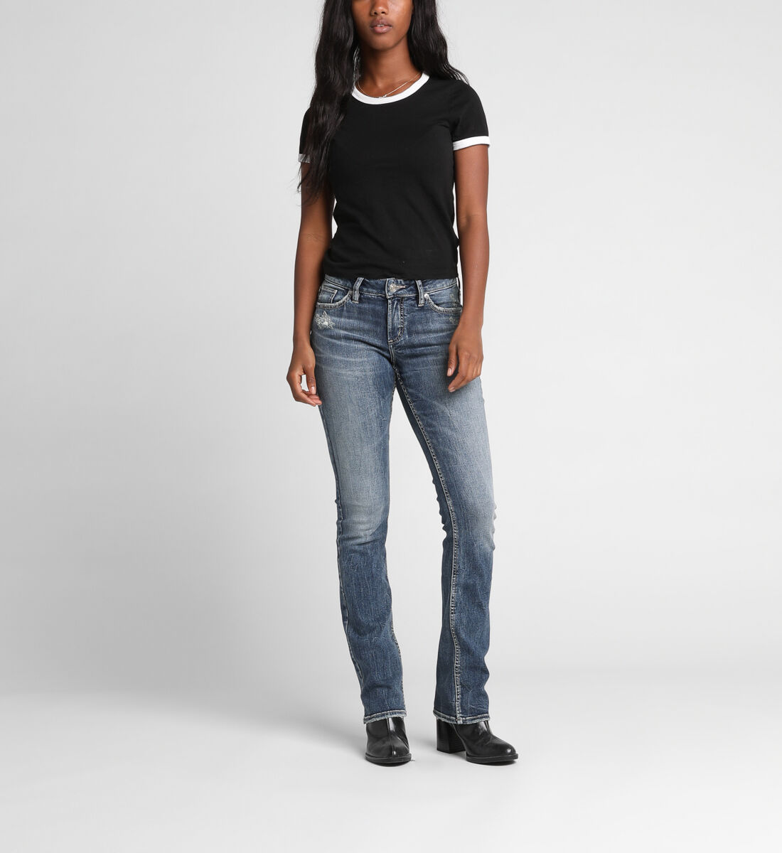 Silver jeans co elyse slim bootcut jean cheap