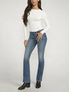 Tuesday Low Rise Slim Bootcut Jeans, Indigo, hi-res image number 3