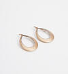 Silver-Tone Teardrop Statement Earrings, Gold, hi-res image number 0