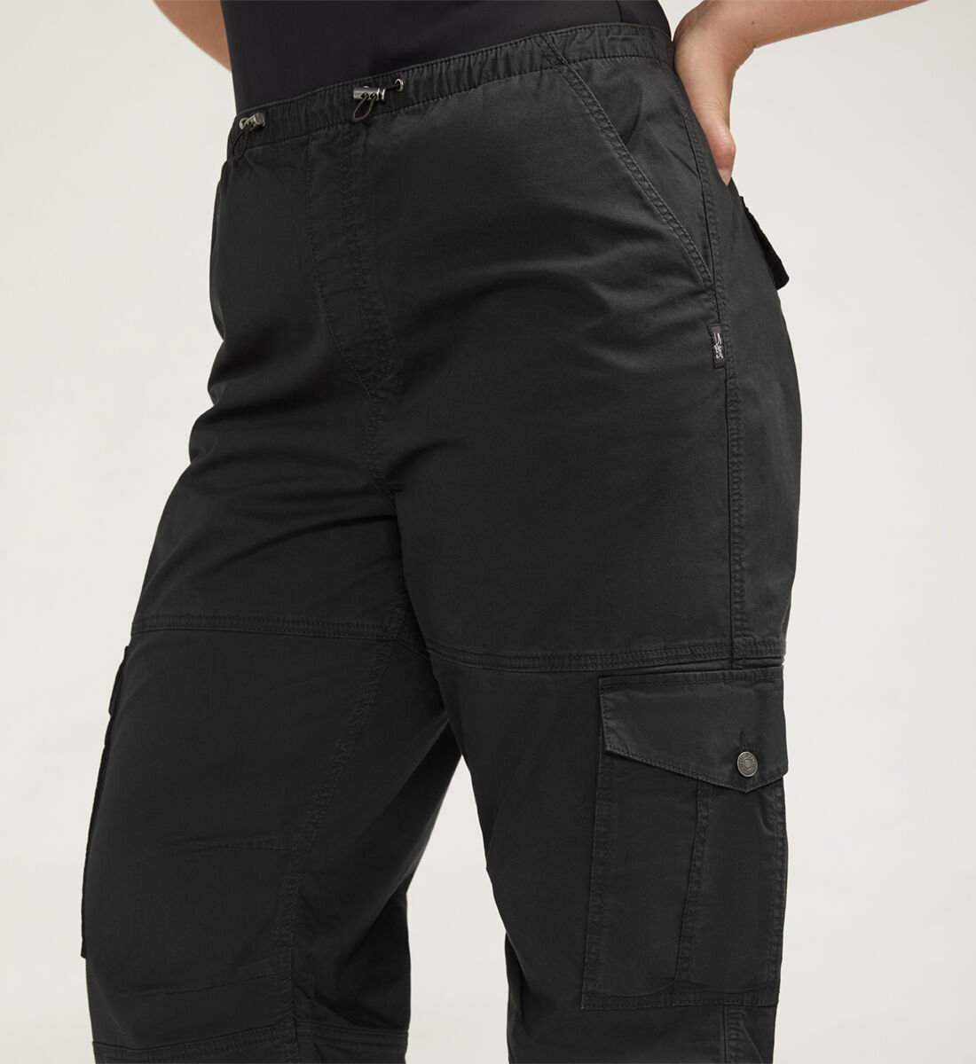 Buy Parachute Cargo Pant Plus Size for USD 48.00 Silver Jeans US New