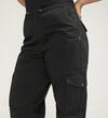 Parachute Cargo Pant Plus Size, Black, hi-res image number 3