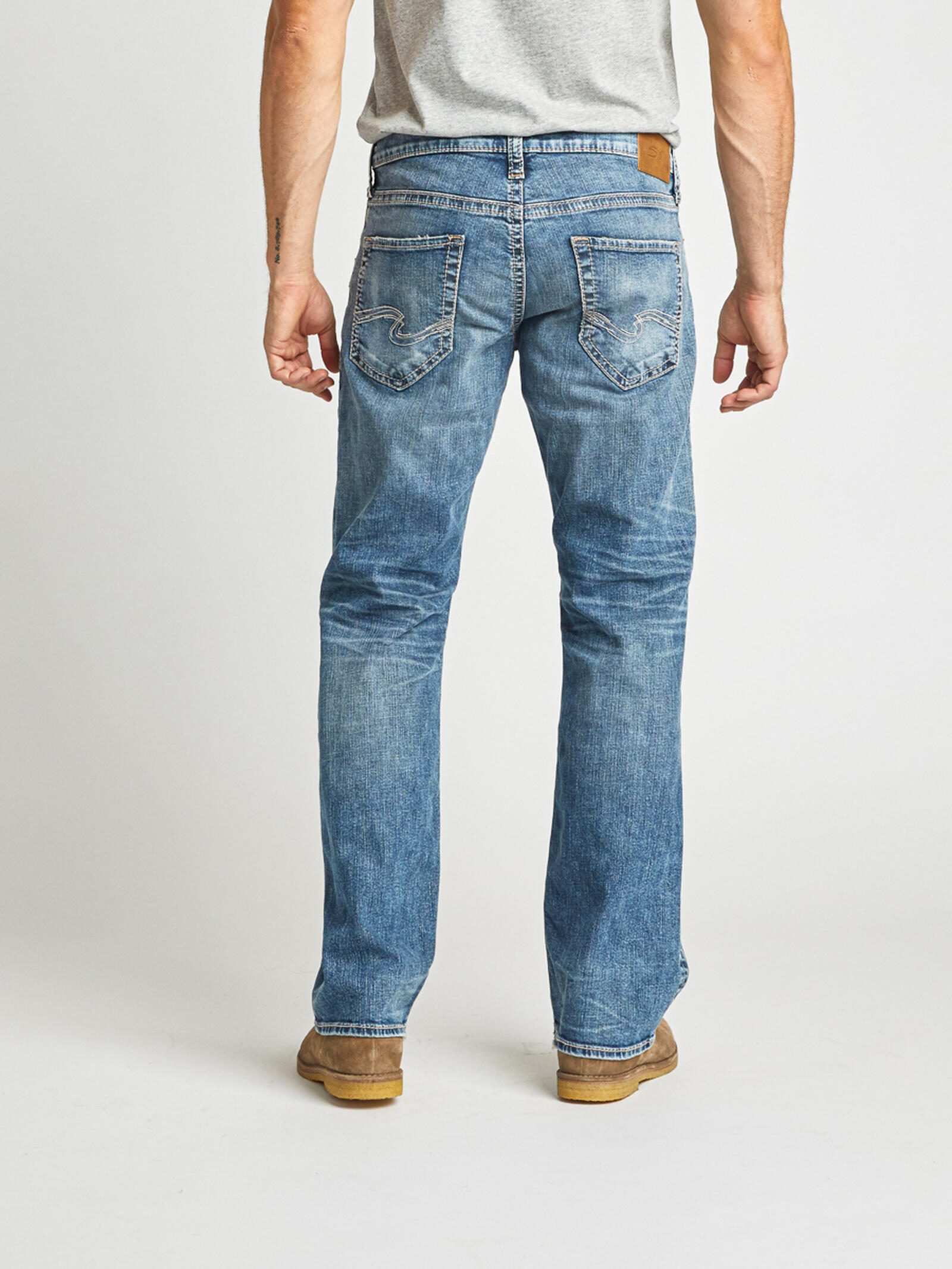 Buy Zac Relaxed Fit Straight Leg Jeans for USD Silver Jeans