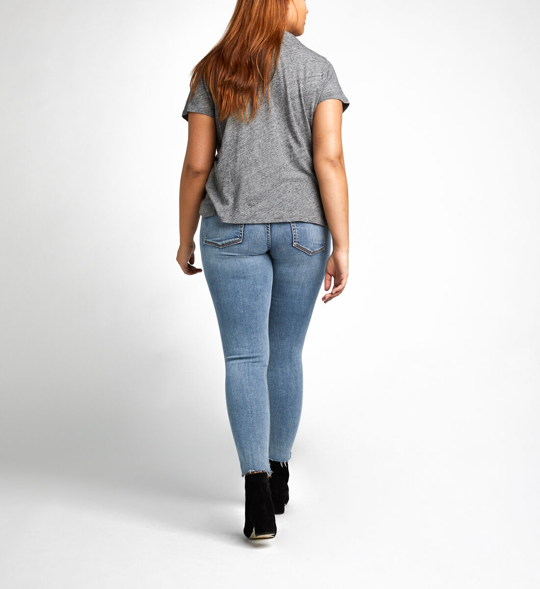 Aiko Ankle Skinny Maternity Jeans Side