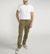 Pull-On Cargo Essential Twill Pant, Olive, hi-res image number 0