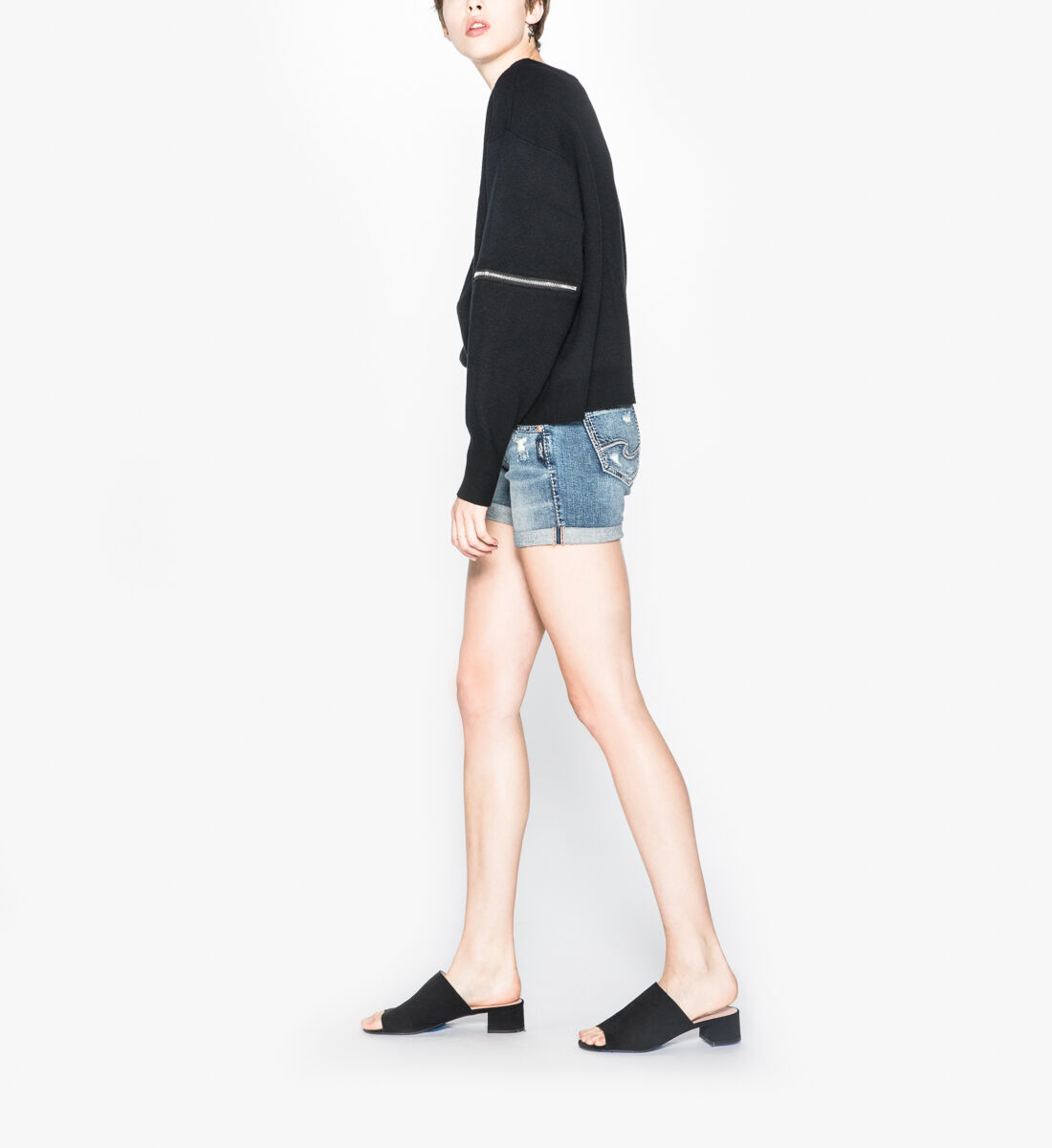 Silver jeans co shorts top