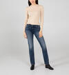 Elyse Mid Rise Straight Leg Jeans, , hi-res image number 0