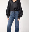 Avery High Rise Trouser Leg Jeans, , hi-res image number 4