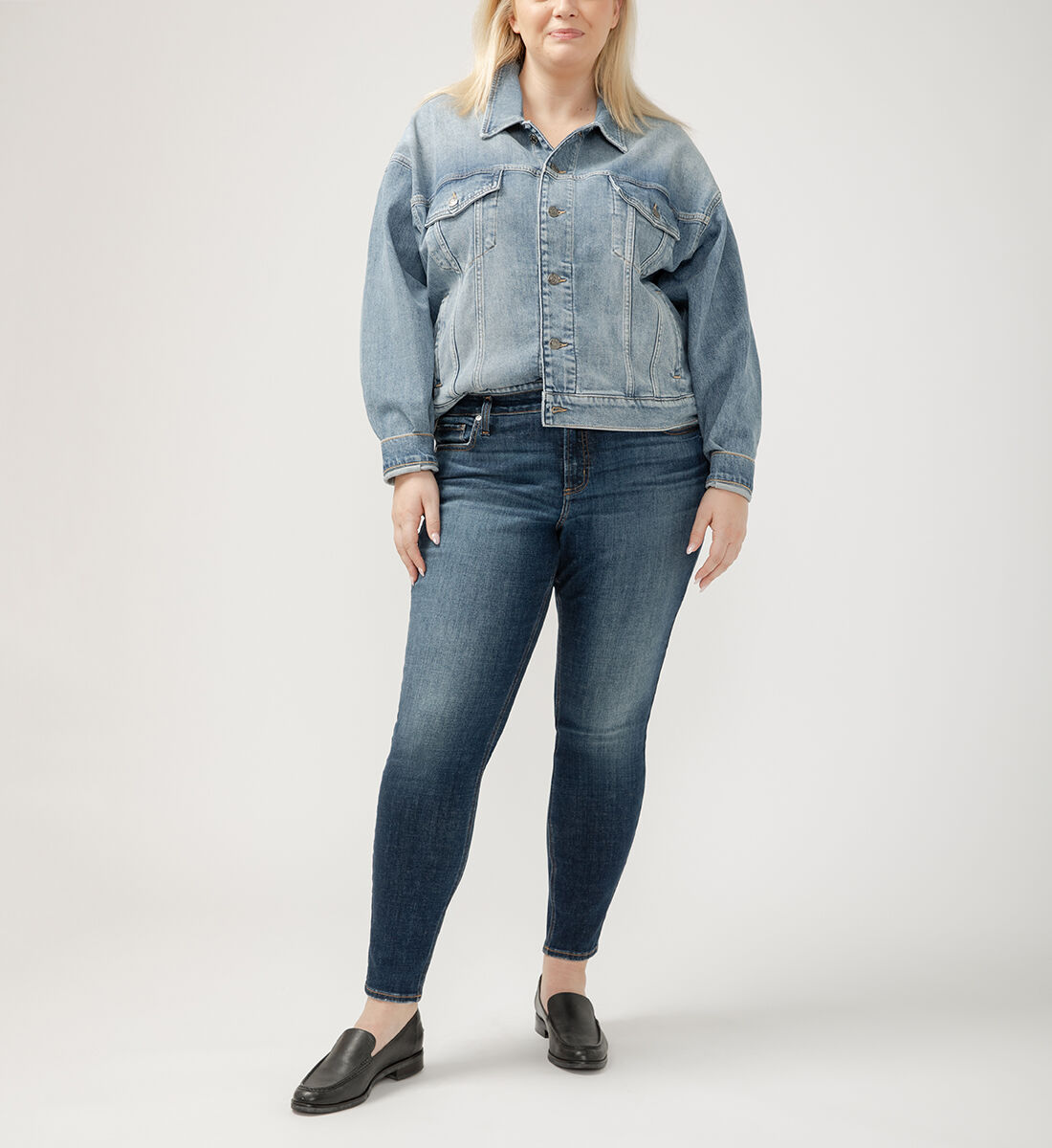Buy Elyse Mid Rise Skinny Leg Jeans Plus Size for USD 44.00 Buy Elyse Mid Rise Skinny Leg Jeans Plus Size for USD 44.00