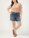 Avery High Rise Americana Luxe Stretch Shorts image number 4