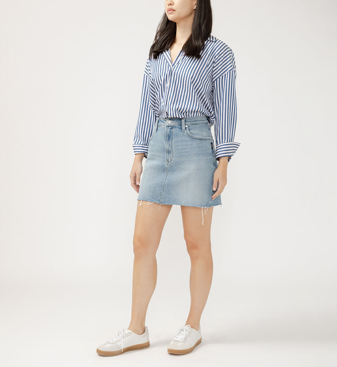 Buy Denim Mini Skirt for USD 64.00 | Silver Jeans US New