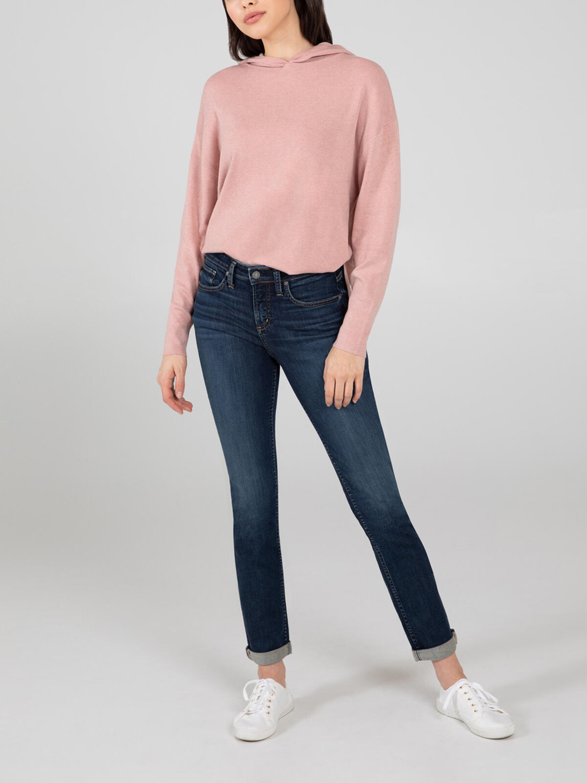 Beau Mid Rise Slim Leg Jeans image number 0