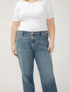 90s Baggy Mid Rise Bootcut Jeans Plus Size image number 3
