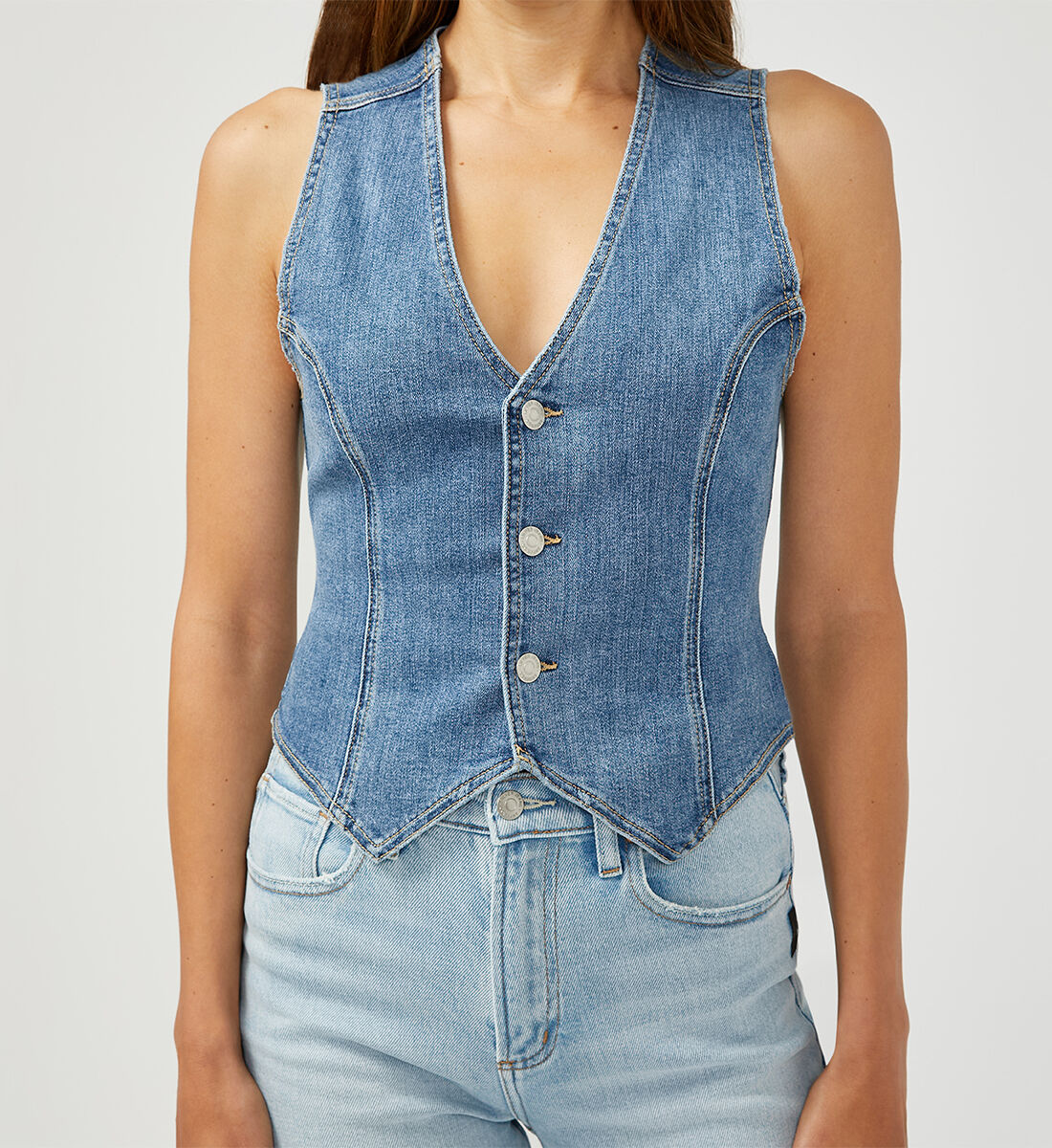 Buy Denim Vest for USD 68.00 | Silver Jeans US New Buy Denim Vest for USD 68.00 | Silver Jeans US New
