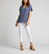 Aria Rolled-Sleeve Shirt, , hi-res image number 1