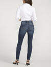 Elyse Mid Rise Skinny Jeans, Indigo, hi-res image number 1