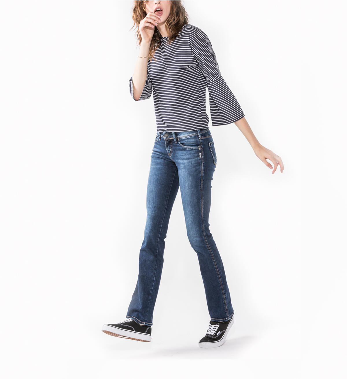 Suki Slim Boot Dark Wash, , hi-res image number 2
