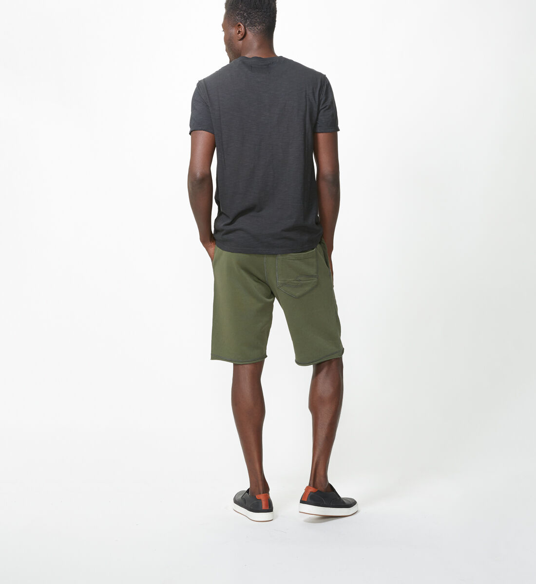 Knit sale jogger shorts